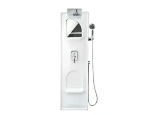 Shower panel with diverter - Wall-mounted shower panel _ Remail by G.D.L.